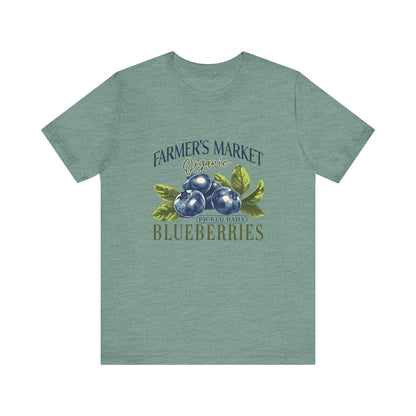 Fruit Farm Shirt, Blueberry Shirt, Cottagecore Berry Tshirt, Summer Fruit Shirt - PopCultureByDesign36