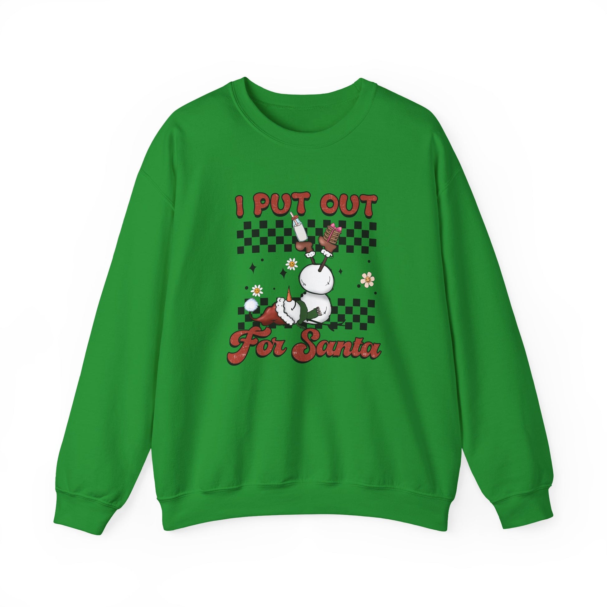 I Put Out For Santa Sweatshirt, Funny Christmas Sweatshirt, Funny Santa Sweatshirt - PopCultureByDesign36