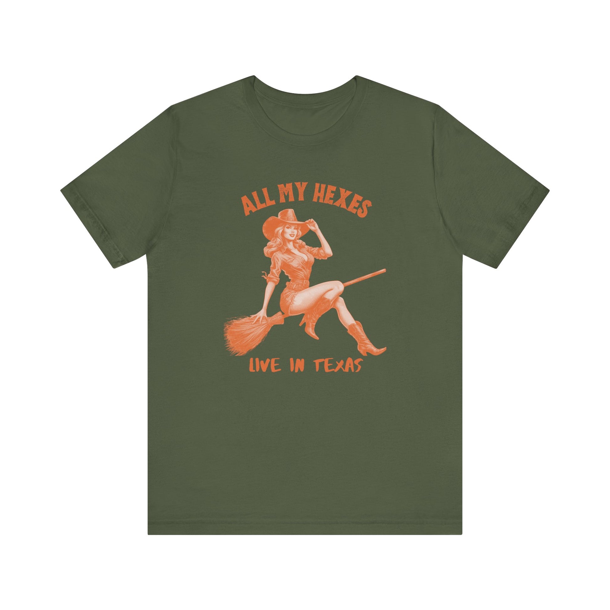 Witch Cowgirl Tee, Vintage Western Halloween T-Shirt, Witchy Vibes - PopCultureByDesign36