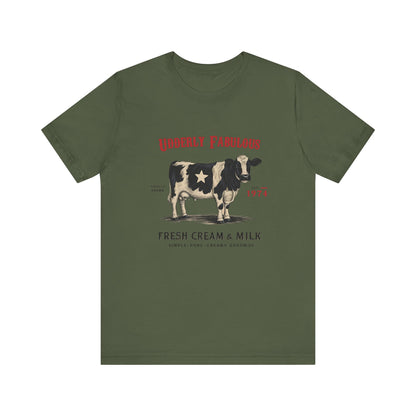Retro Cattle Shirt, Gift for Cow Lover, Farmer Gift - PopCultureByDesign36