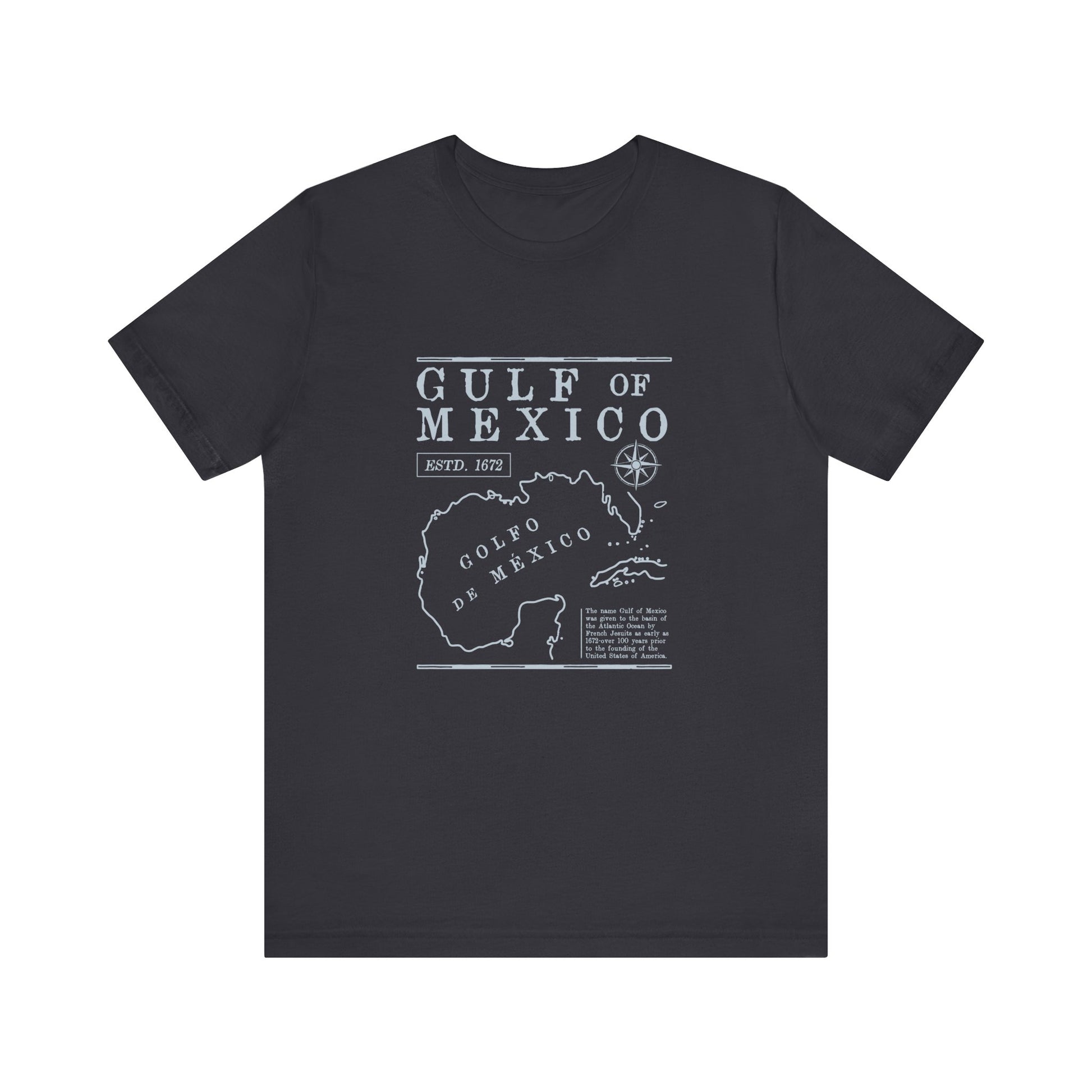 Gulf of Mexico Shirt, Gulf Coast Shirt, Historical Gulf of Mexico - PopCultureByDesign36