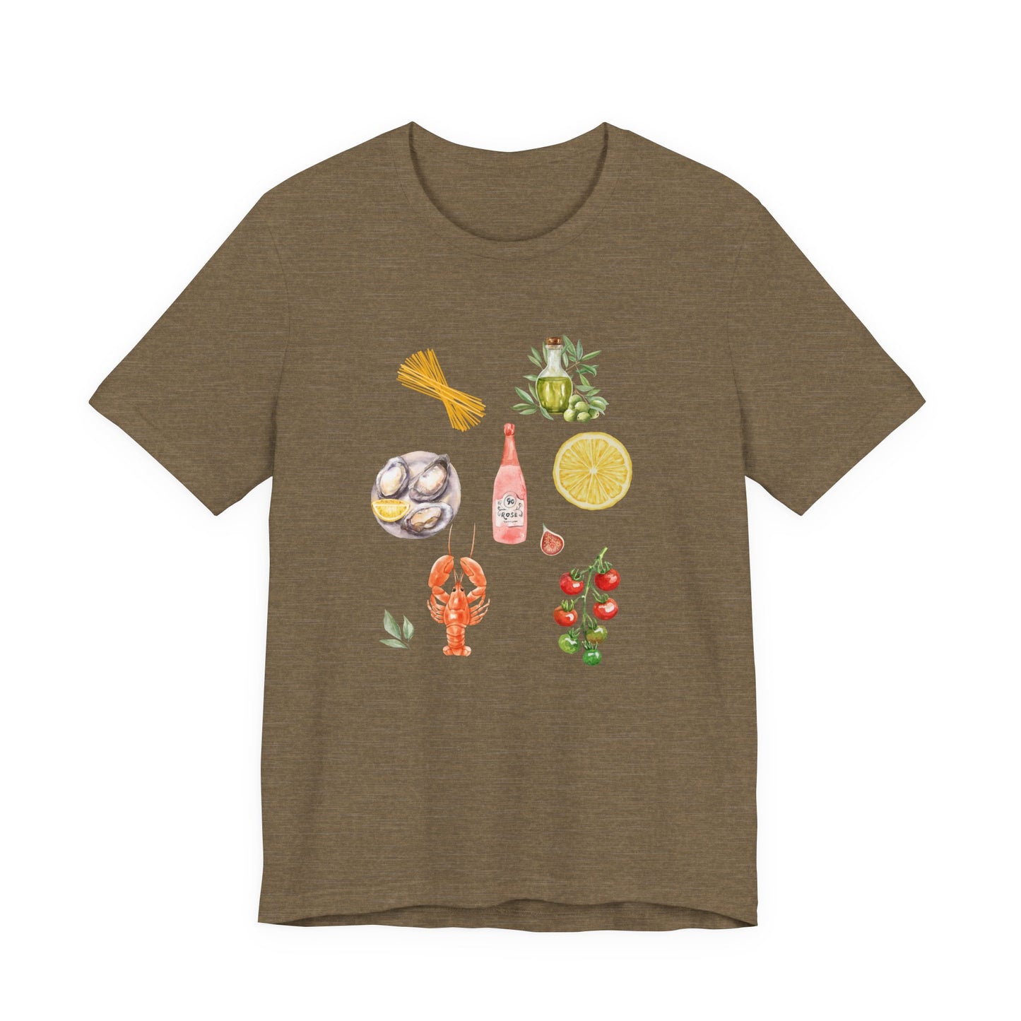Italia Shirt, Coastal Grandma, Italian Summer Meal Tee - PopCultureByDesign36