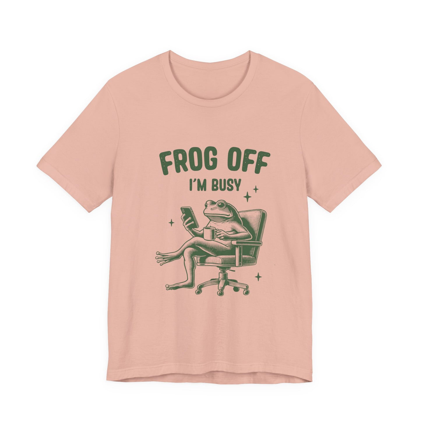 Frog Off Im Busy Shirt, Frog Pond TShirt, Meme Frog Shirt - PopCultureByDesign36