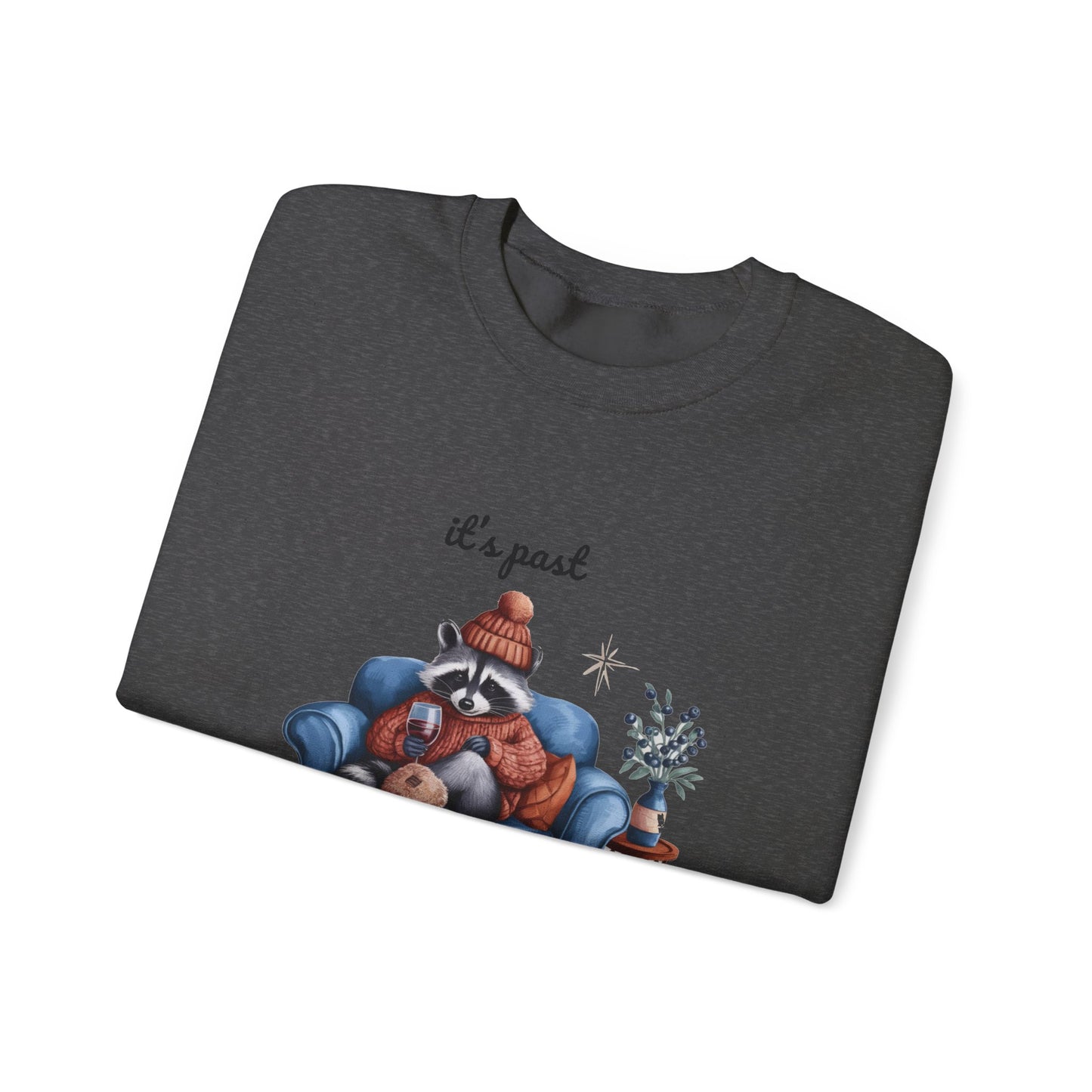 Funny Raccoon Sweatshirt, Cute Christmas Raccoon Sweatshirt, Christmas Sweatshirt - PopCultureByDesign36