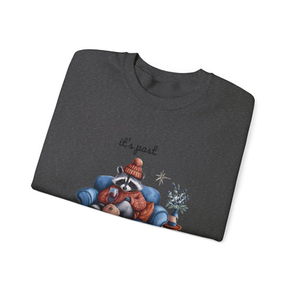 Funny Raccoon Sweatshirt, Cute Christmas Raccoon Sweatshirt, Christmas Sweatshirt - PopCultureByDesign36