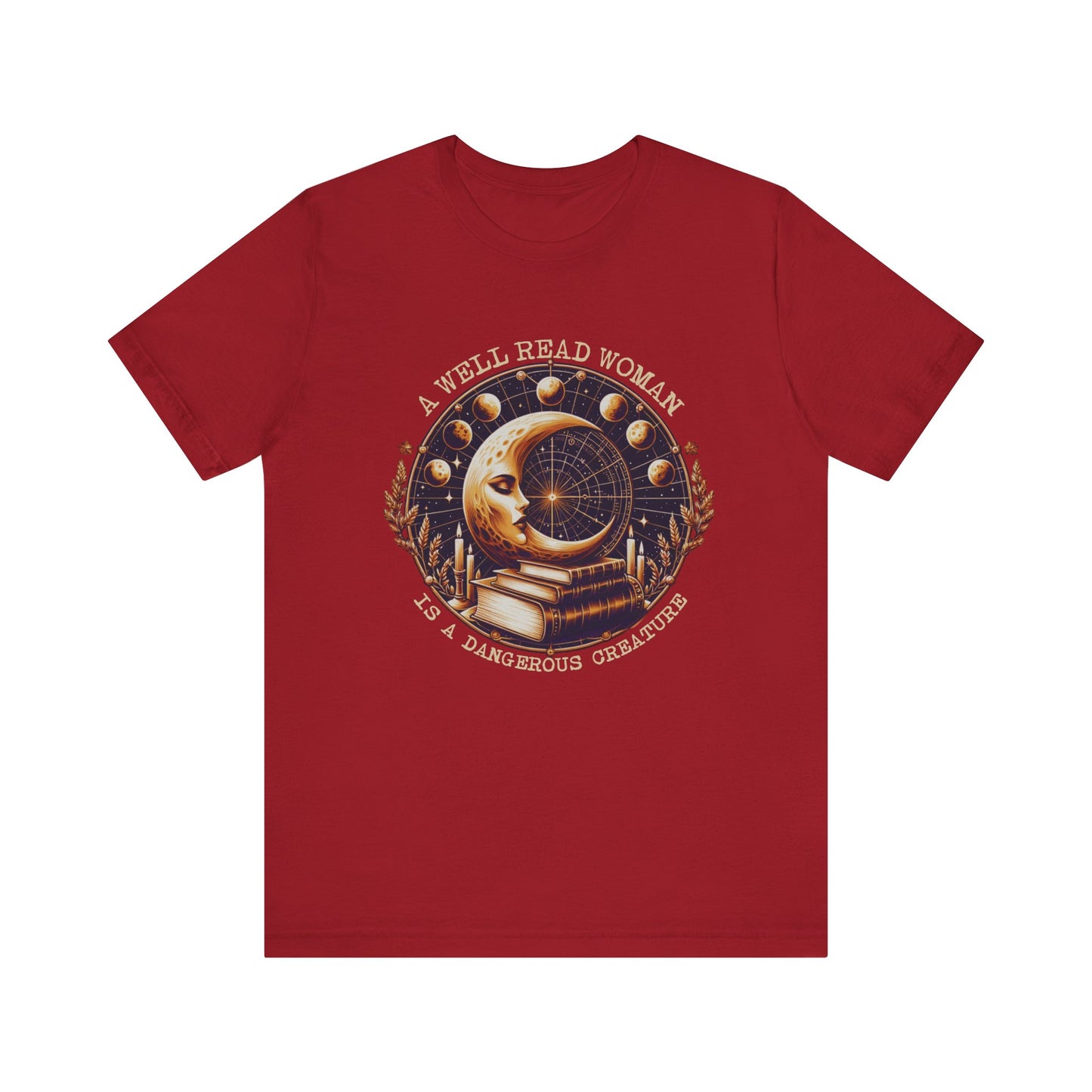 Reading Shirt, Librarian Shirt, Celestial Shirt, Book Lover Tee - PopCultureByDesign36