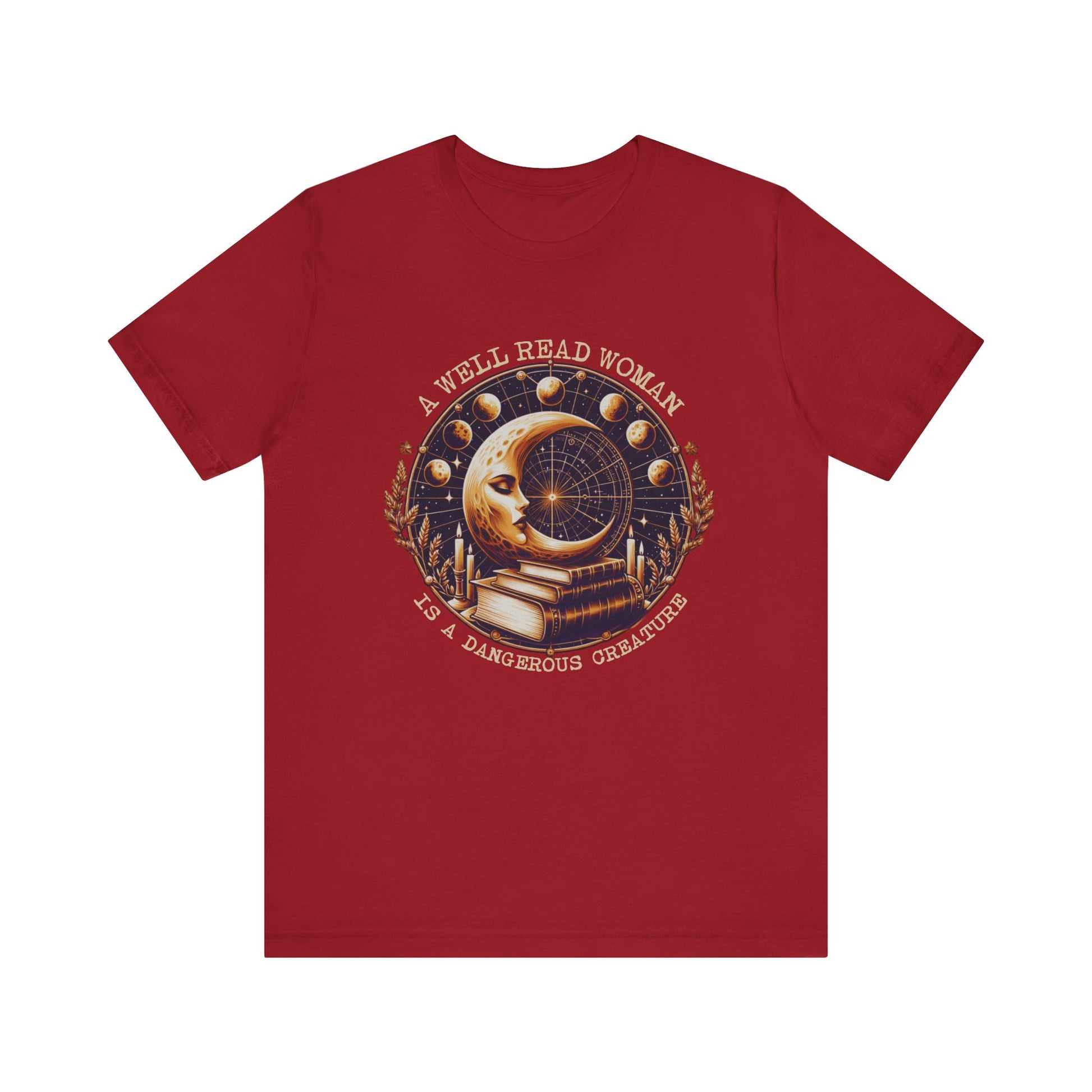 Reading Shirt, Librarian Shirt, Celestial Shirt, Book Lover Tee - PopCultureByDesign36