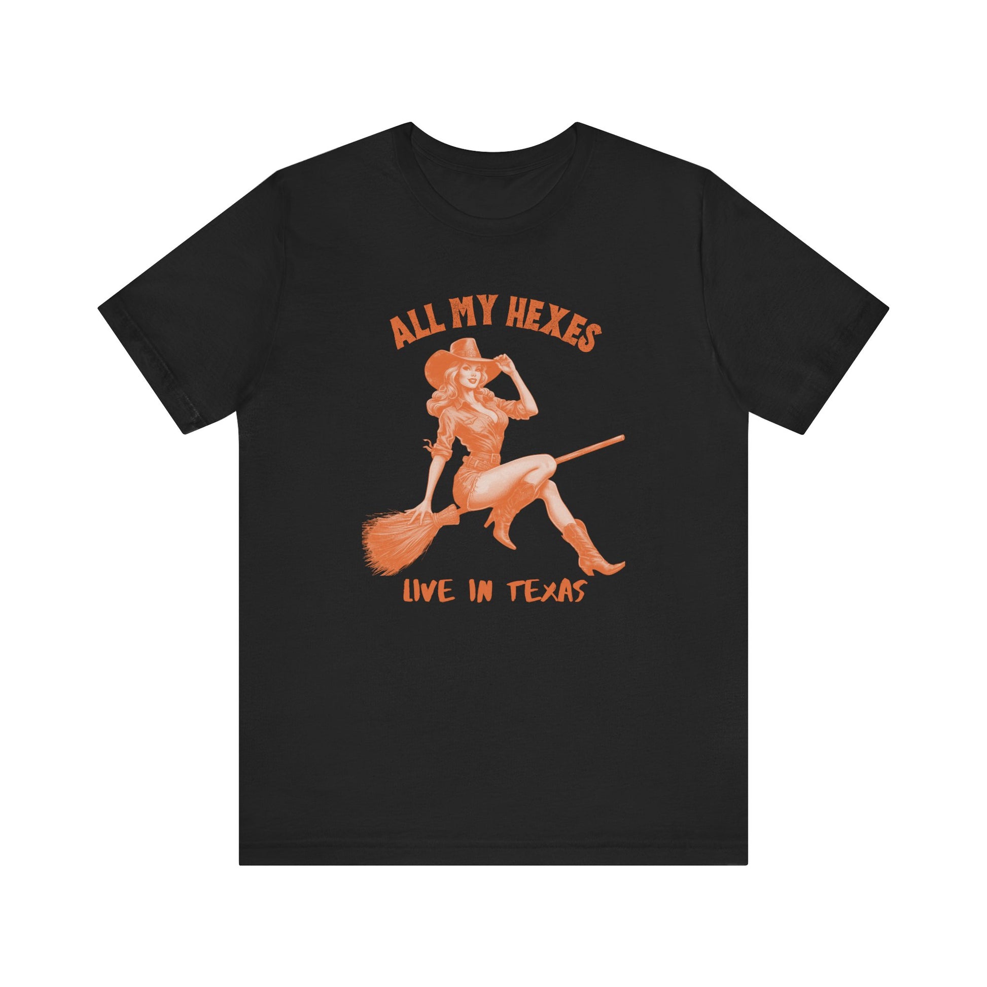 Witch Cowgirl Tee, Vintage Western Halloween T-Shirt, Witchy Vibes - PopCultureByDesign36