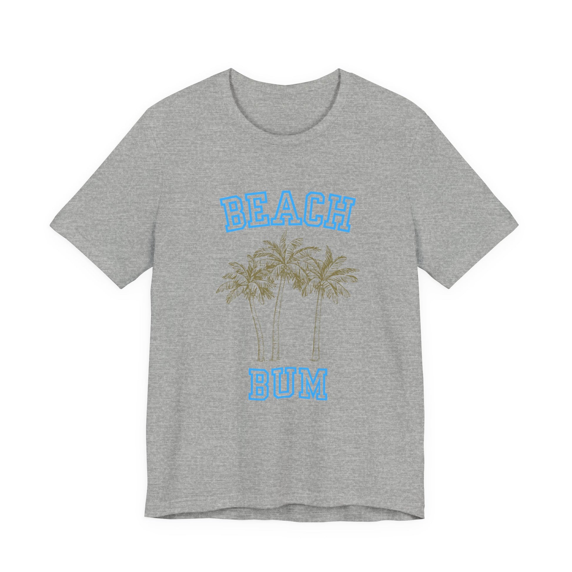 Beach Bum Palm Tree Shirt, Tropical Island Vacation Clothing, Palm Tree Lover Gift - PopCultureByDesign36