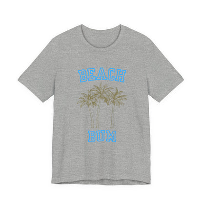 Beach Bum Palm Tree Shirt, Tropical Island Vacation Clothing, Palm Tree Lover Gift - PopCultureByDesign36
