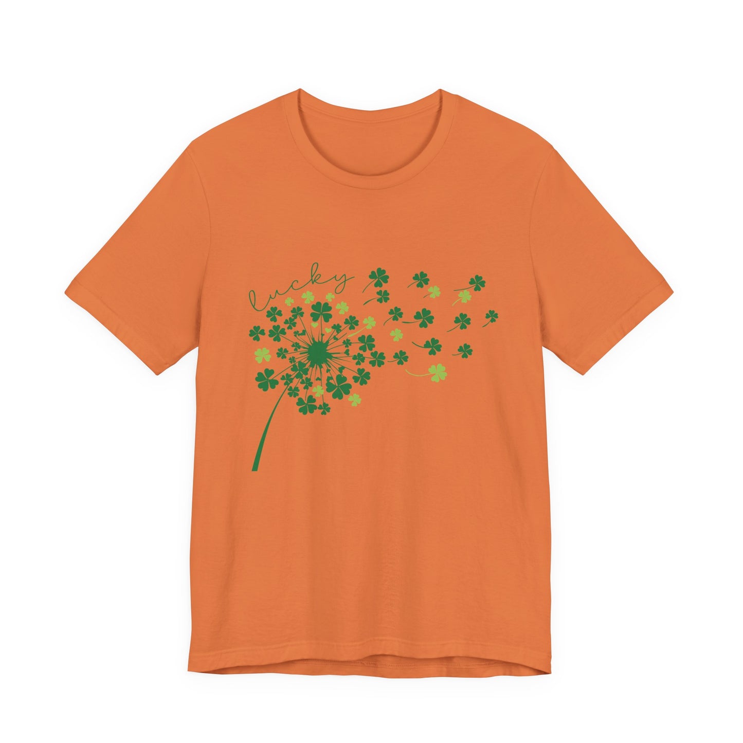 Lucky Shirt, St Patricks Day Shirt, Shamrock Heart T-Shirt - PopCultureByDesign36