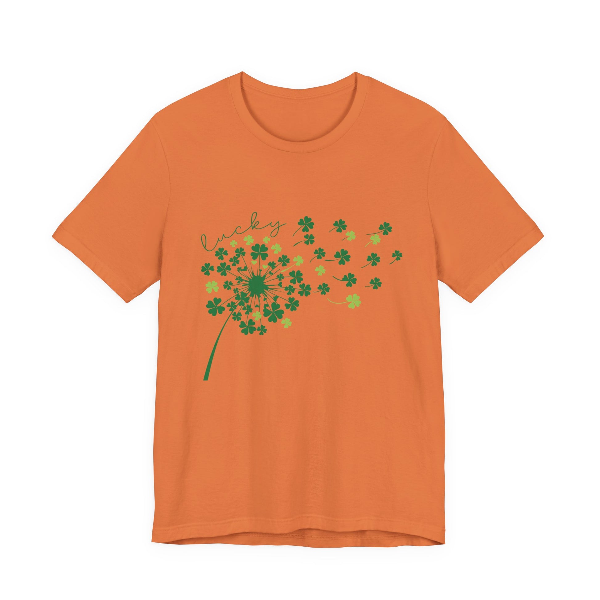 Lucky Shirt, St Patricks Day Shirt, Shamrock Heart T-Shirt - PopCultureByDesign36