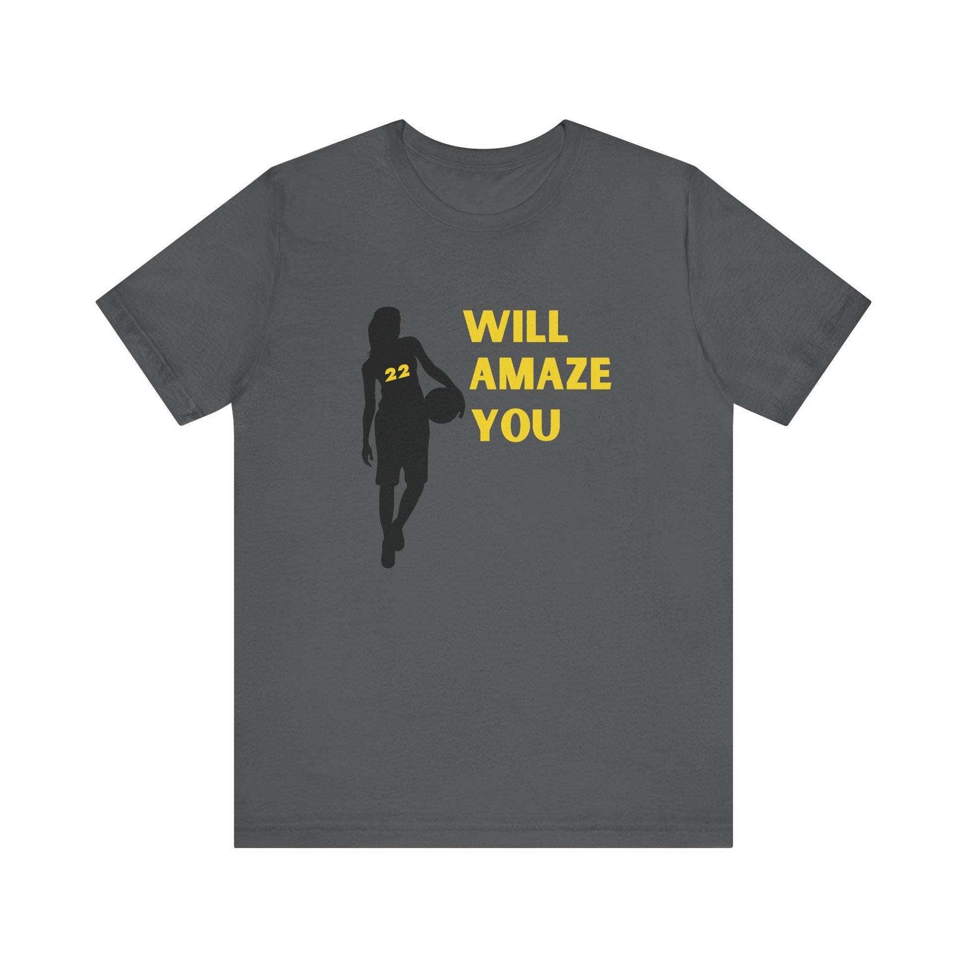 22 Shirt, WNBA Fan Shirt, Basketball Fan Shirt, Womens Sports Shirt - PopCultureByDesign36