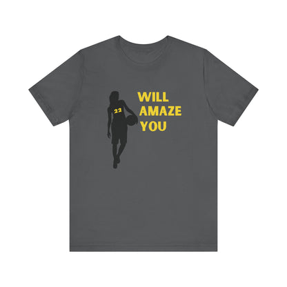 22 Shirt, WNBA Fan Shirt, Basketball Fan Shirt, Womens Sports Shirt - PopCultureByDesign36
