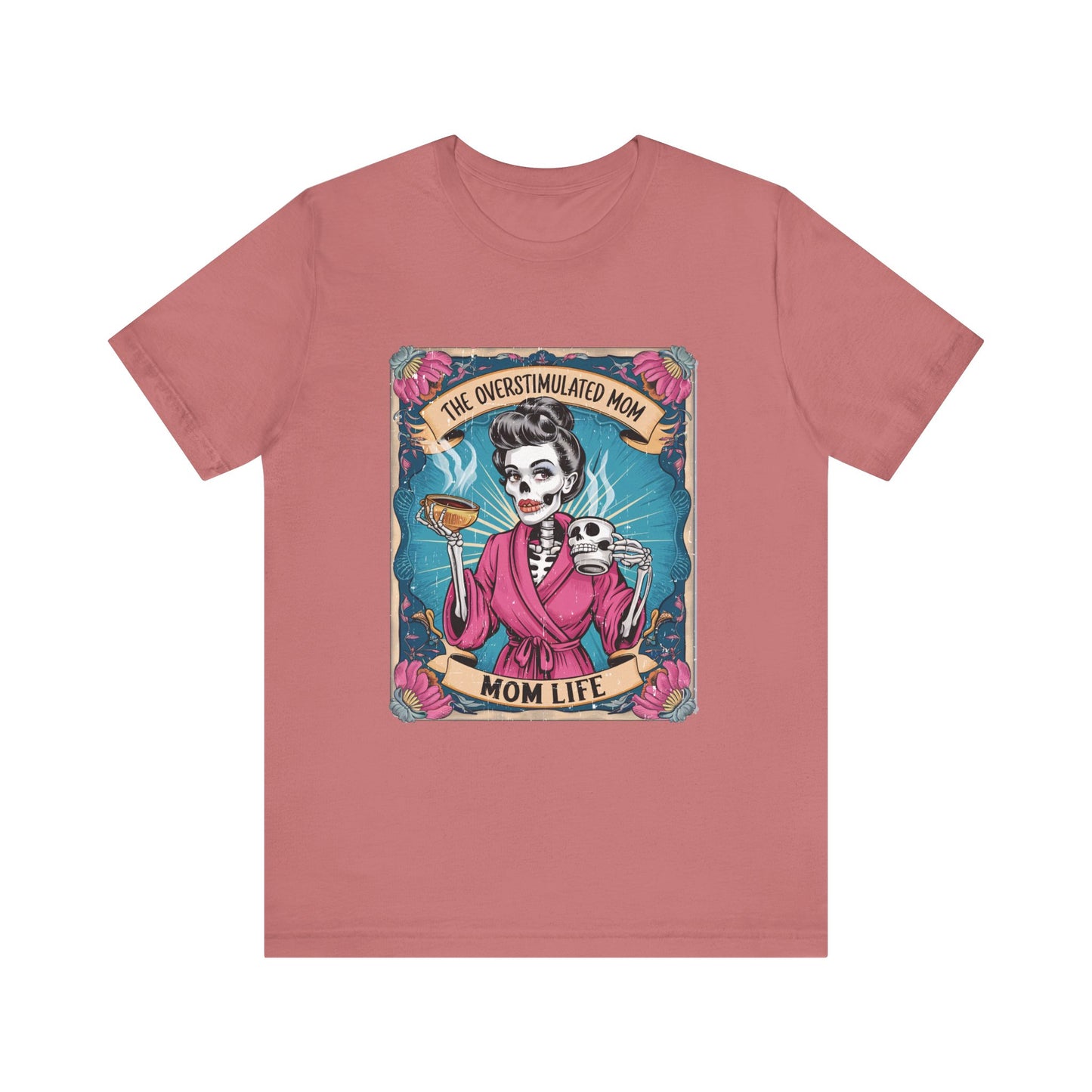 Overstimulate Mom T-shirts, Funny Mom Shirt, Moms Club Tee, Anxiety Moms - PopCultureByDesign36