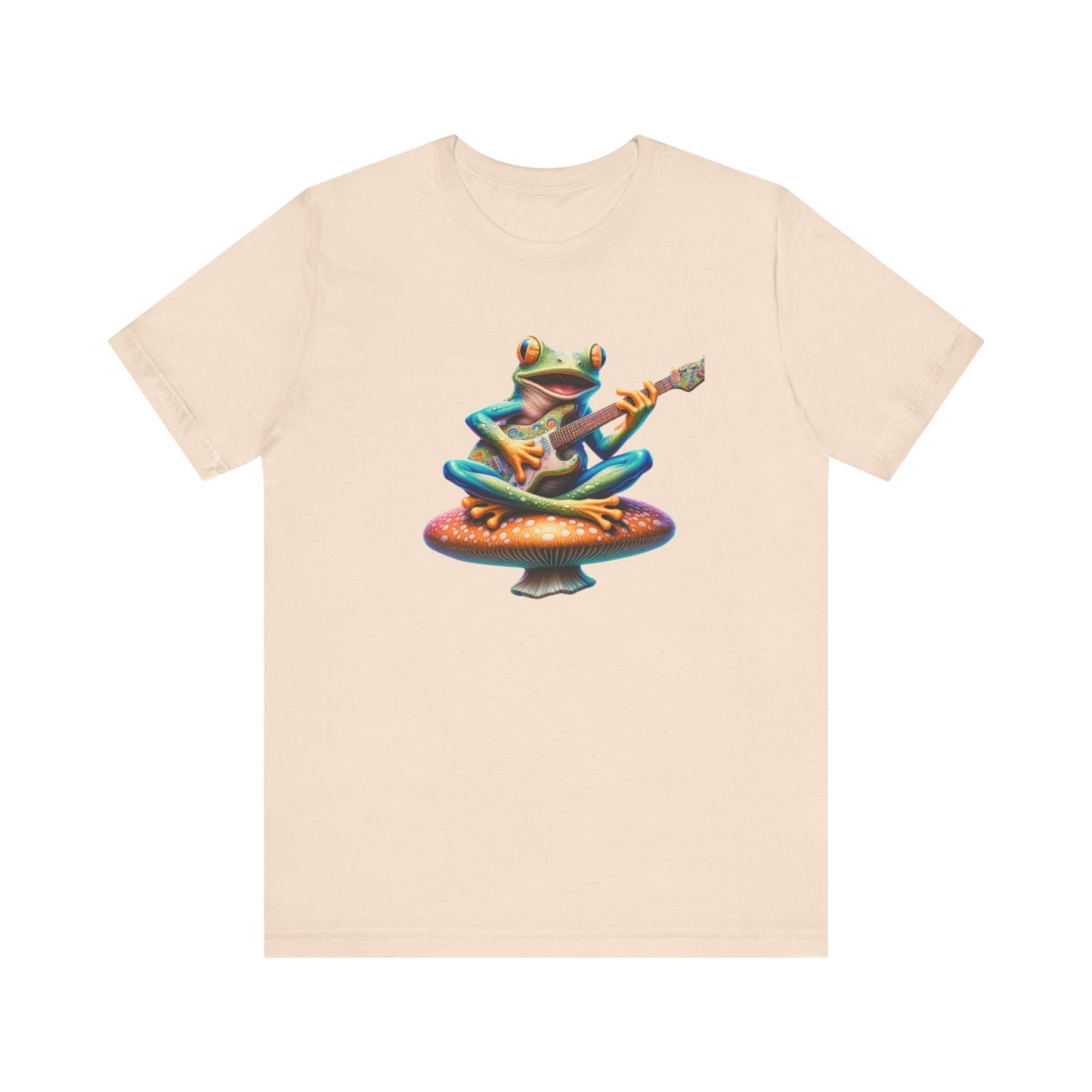 Hippie Shirt, Hippie Frog T-Shirt, Frog Lover Gift - PopCultureByDesign36