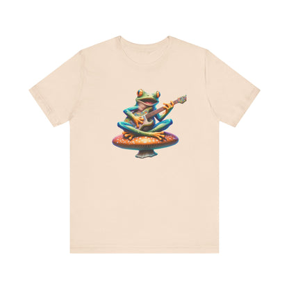 Hippie Shirt, Hippie Frog T-Shirt, Frog Lover Gift - PopCultureByDesign36