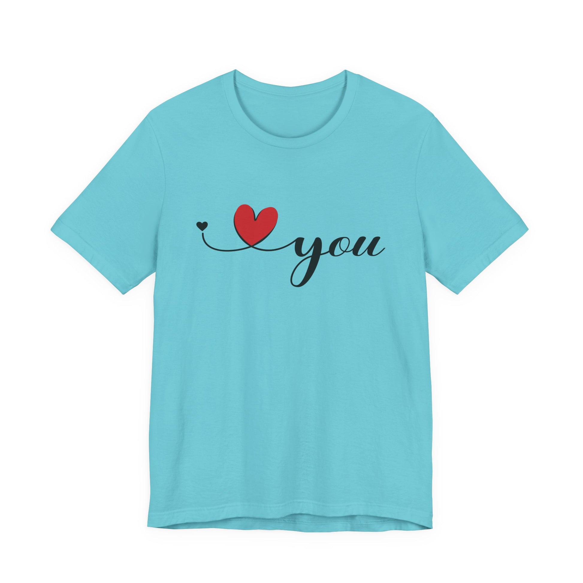 I Love You Shirt, Love Shirt, Valentines Day Shirt, I Love You Minimalist Shirt - PopCultureByDesign36