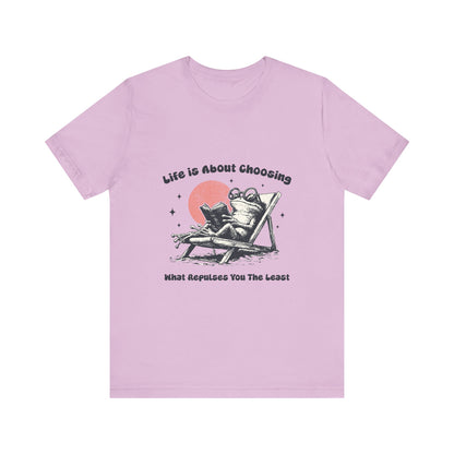 Funny Frog Reading Shirt, Sarcastic Frog Shirt, Frog with Glasses Shirt - PopCultureByDesign36