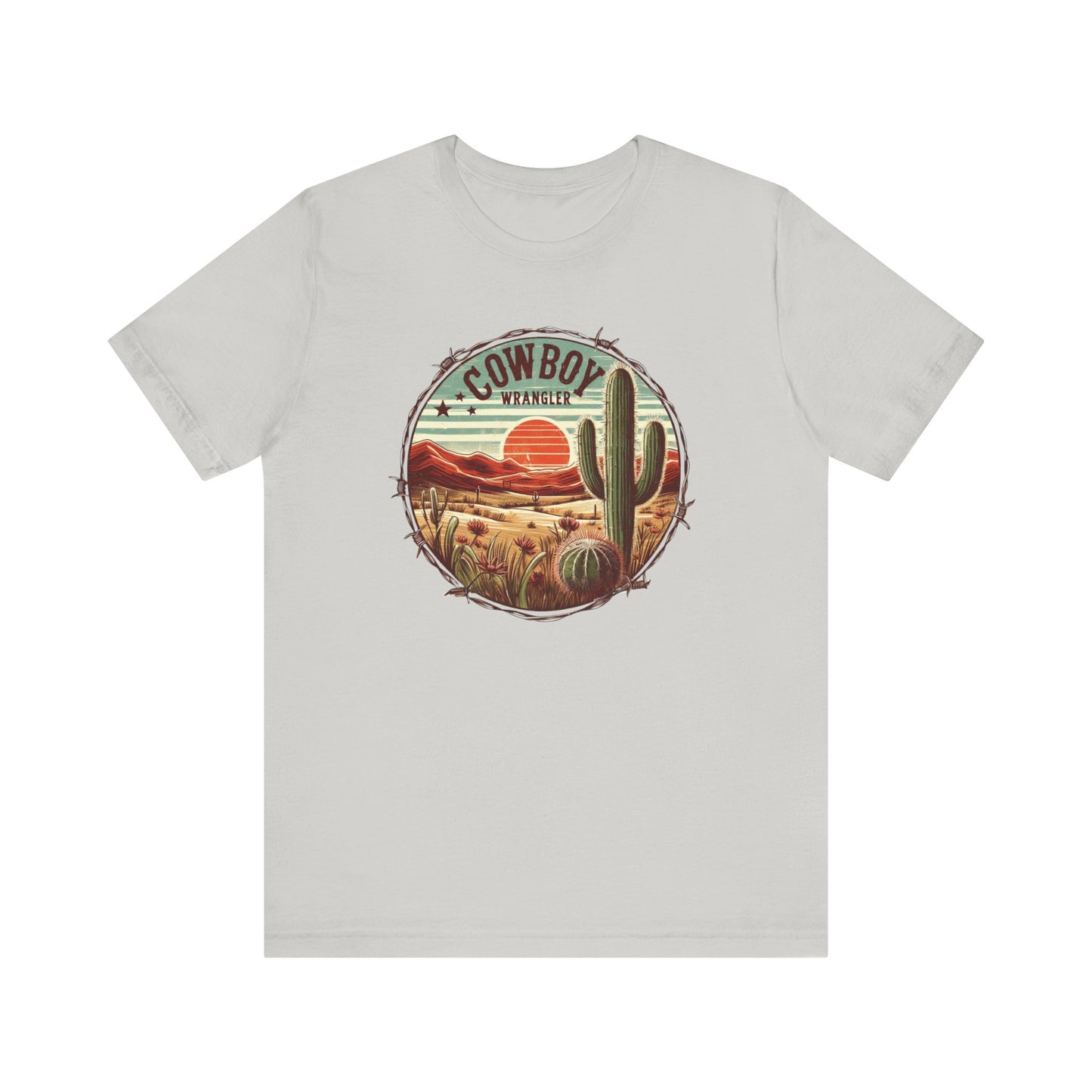 Cowboy Wrangler Shirt, Texas Shirt, Country Music Shirt, Western Shirt - PopCultureByDesign36
