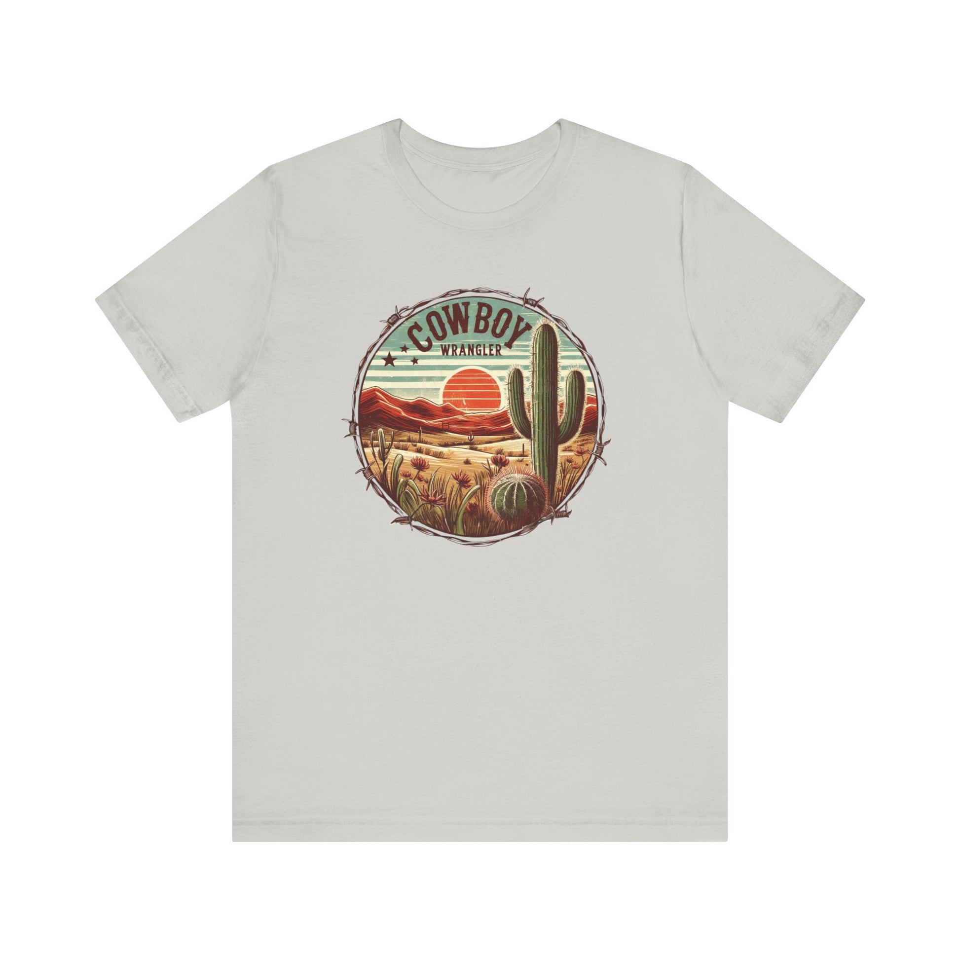 Cowboy Wrangler Shirt, Texas Shirt, Country Music Shirt, Western Shirt - PopCultureByDesign36