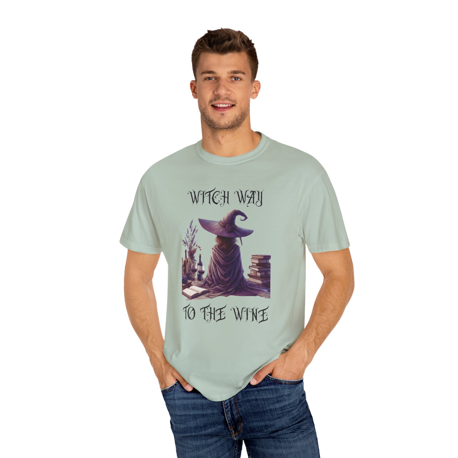 Funny Halloween Shirt, Halloween Witch Shirt, Wine Drinker Gift - PopCultureByDesign36
