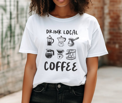 Coffee Shirt, Coffee Lover Gift, Barista Shirt,Coffee Lover T-Shirt - PopCultureByDesign36
