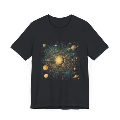 Space Galaxy T-Shirt, Solar System Tee, Astronomy Shirt - PopCultureByDesign36