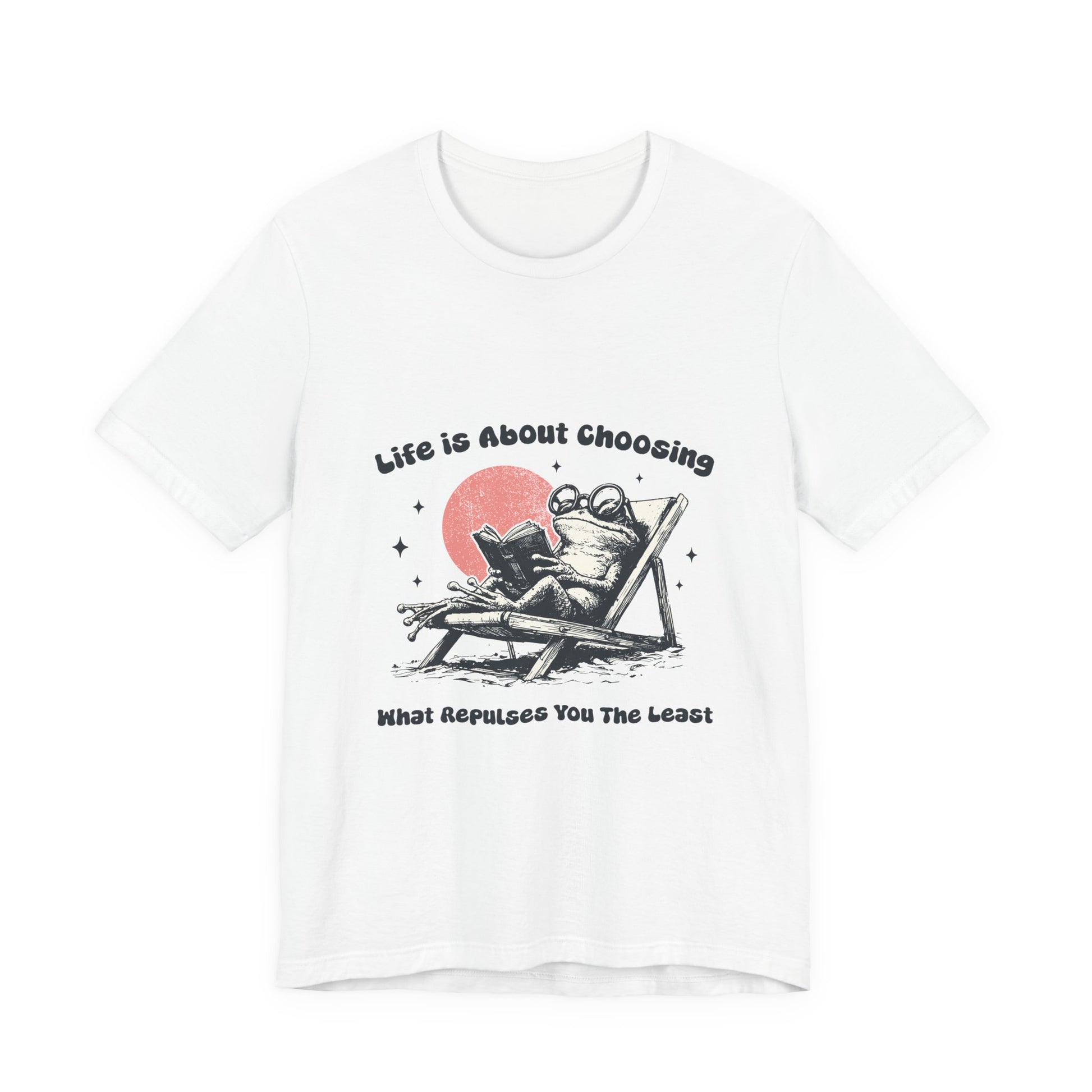 Funny Frog Reading Shirt, Sarcastic Frog Shirt, Frog with Glasses Shirt - PopCultureByDesign36