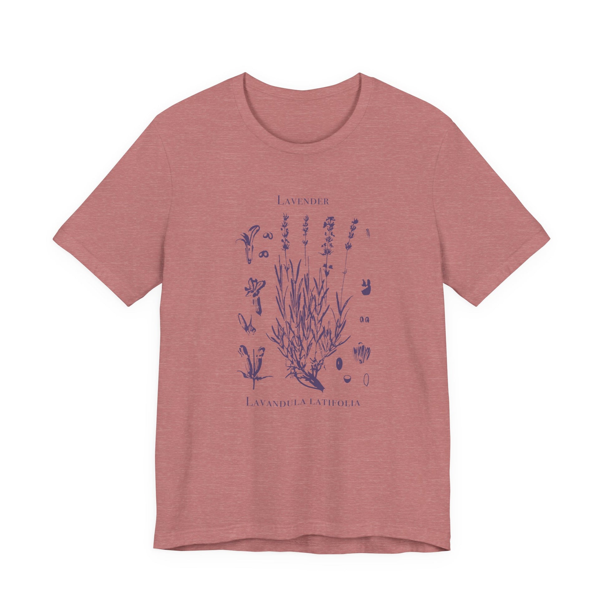 Retro Lavender Adult Shirt, Wildflowers Nature Shirt, Botanical Shirt - PopCultureByDesign36