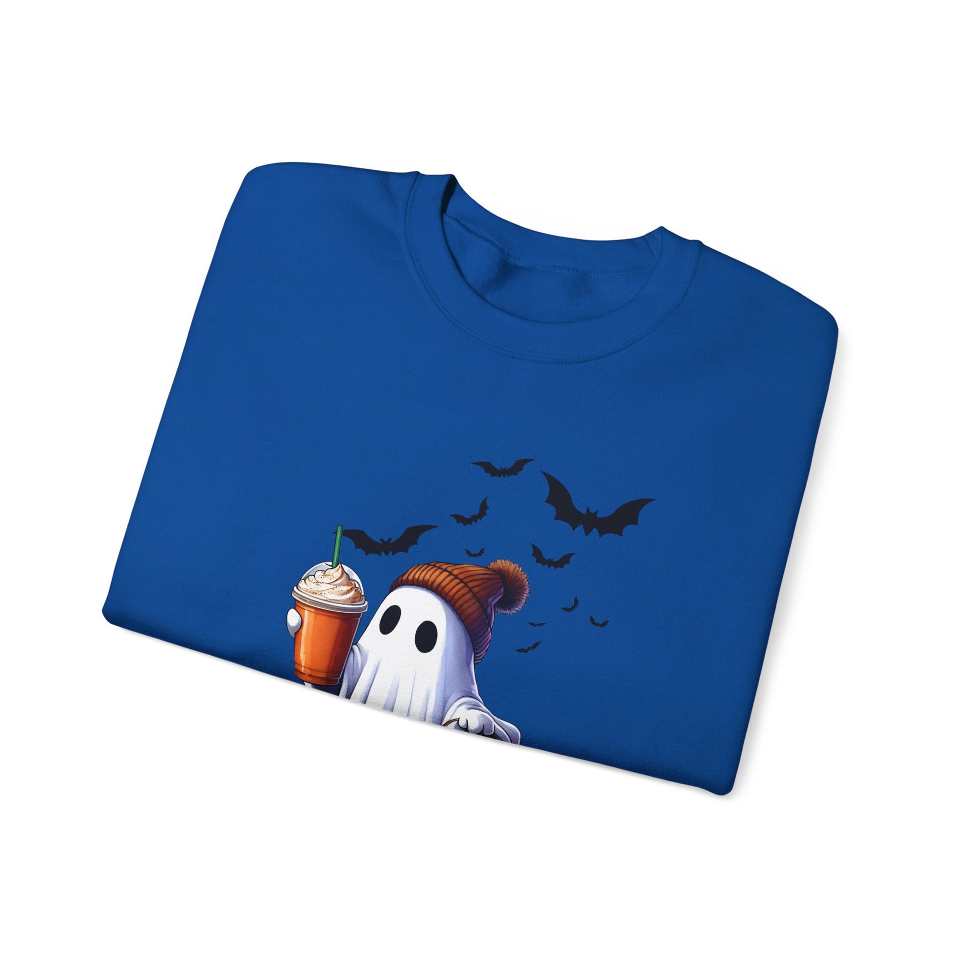Cute Ghost Shirt, Halloween Ghost Coffee Shirt, Bougie Ghost Shirt - PopCultureByDesign36