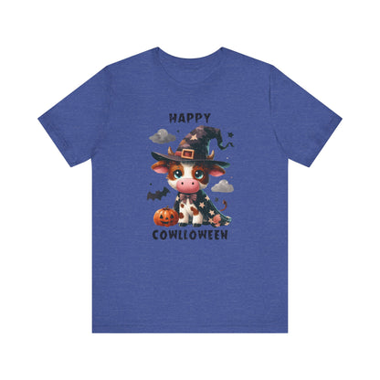 Happy Cowlloween, Cow alovers Halloween Shirt, Halloween Cow Shirt - PopCultureByDesign36