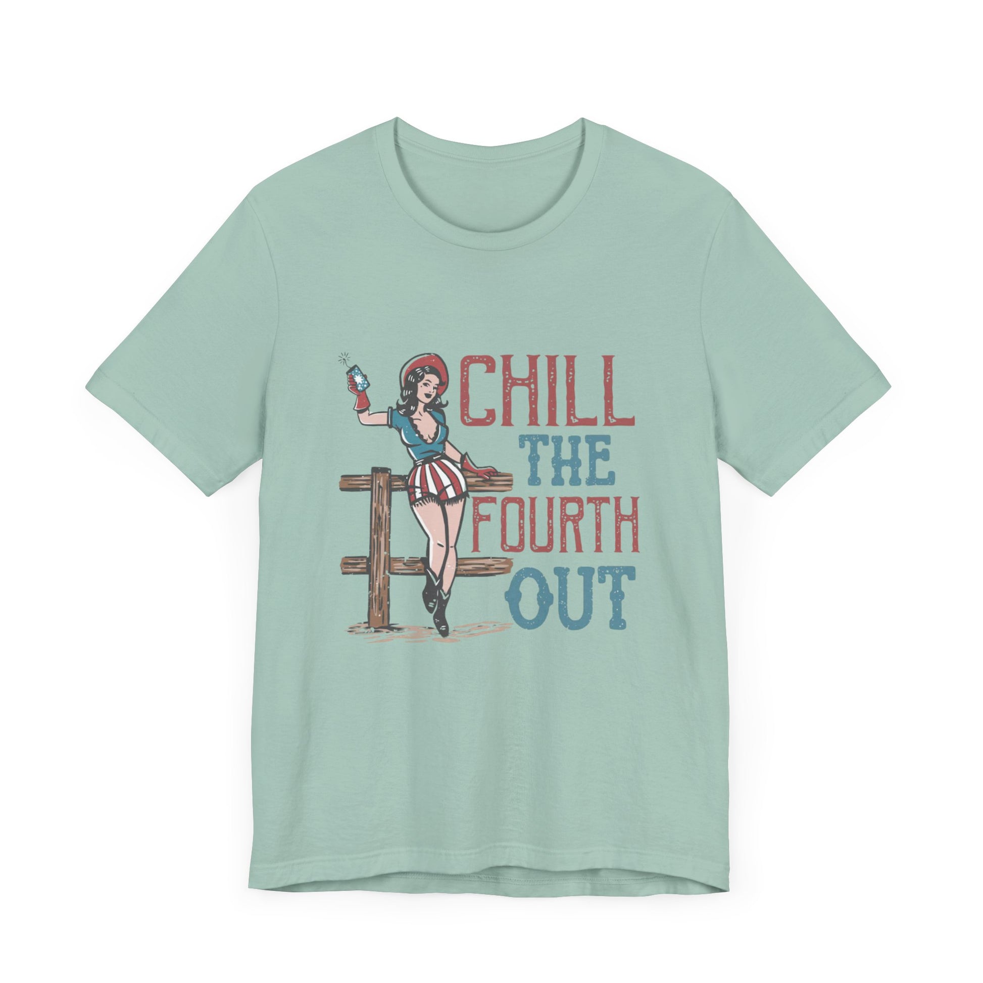 Cowgirl July 4th Retro Shirt, 4th of July Boho Independence Day Tee - PopCultureByDesign36