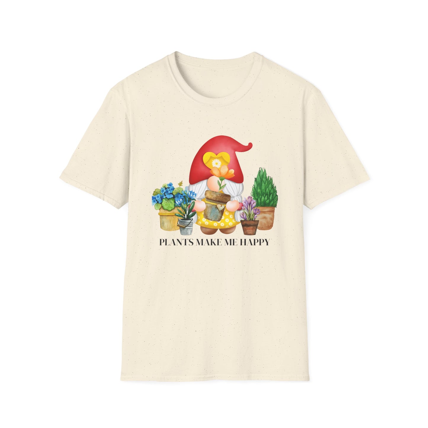 Plants make me happy, Funny Gardening Shirt, Botanic Shirt, Gift for Plant Lover - PopCultureByDesign36