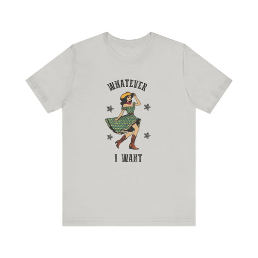 I Do A Thing Called What I Want Shirt, Rodeo Shirt, Western Women Shirt - PopCultureByDesign36
