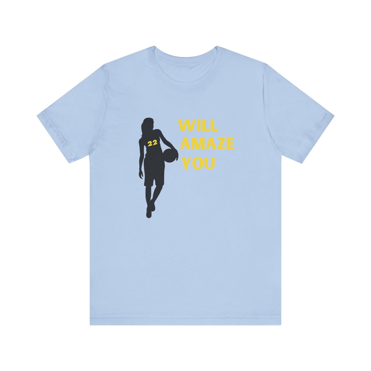 22 Shirt, WNBA Fan Shirt, Basketball Fan Shirt, Womens Sports Shirt - PopCultureByDesign36