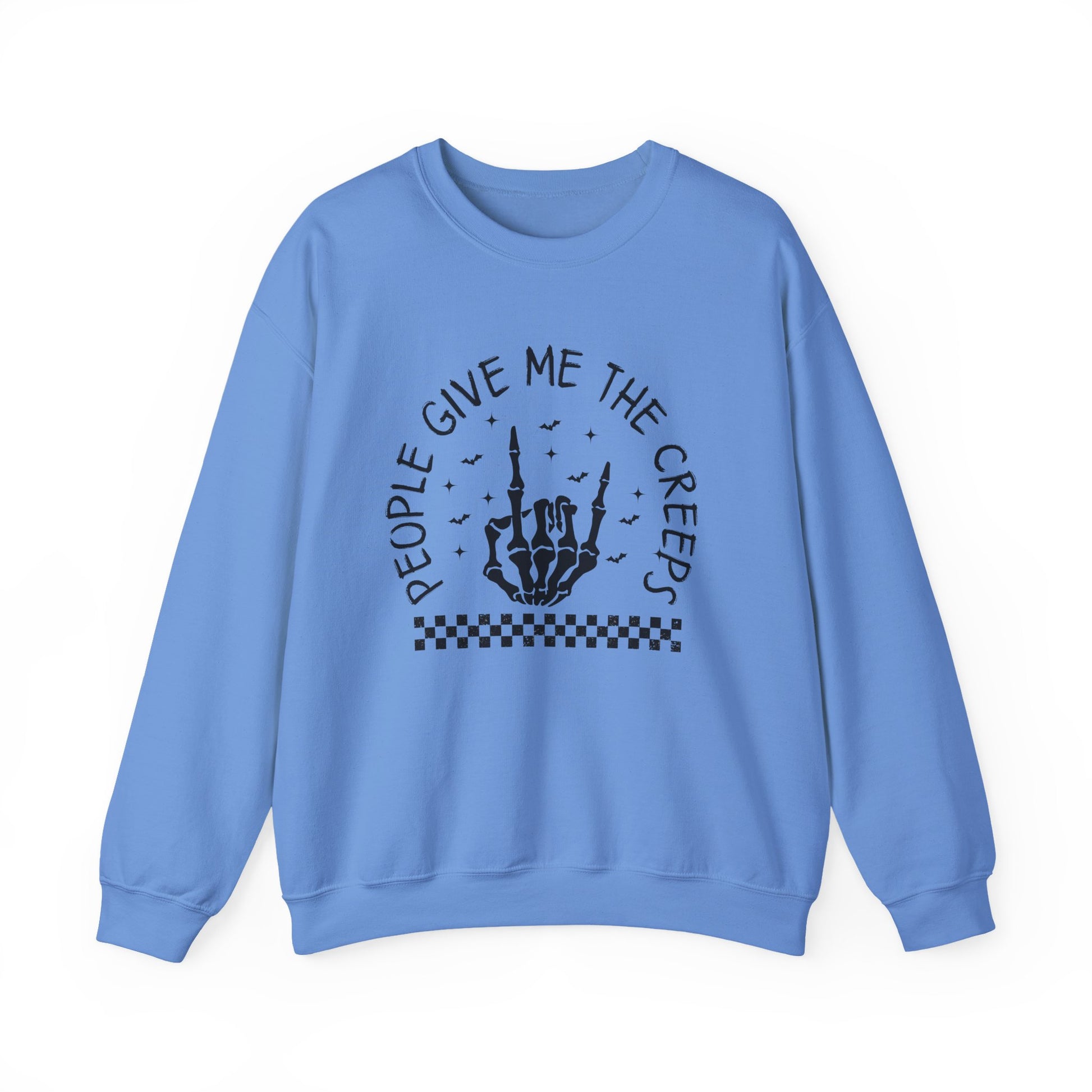 The Creeps Sweatshirt, Skeleton Hands Shirt, Skull Halloween Sweatshirt - PopCultureByDesign36