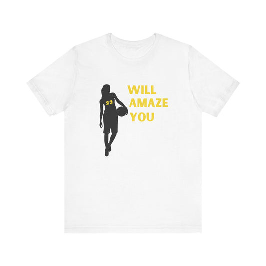 22 Shirt, WNBA Fan Shirt, Basketball Fan Shirt, Womens Sports Shirt - PopCultureByDesign36