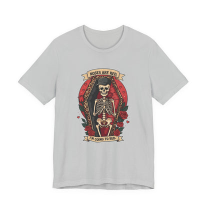 Valentine's Day Shirt, Funny Skeleton Valentines Shirt, I'm Dead Inside - PopCultureByDesign36