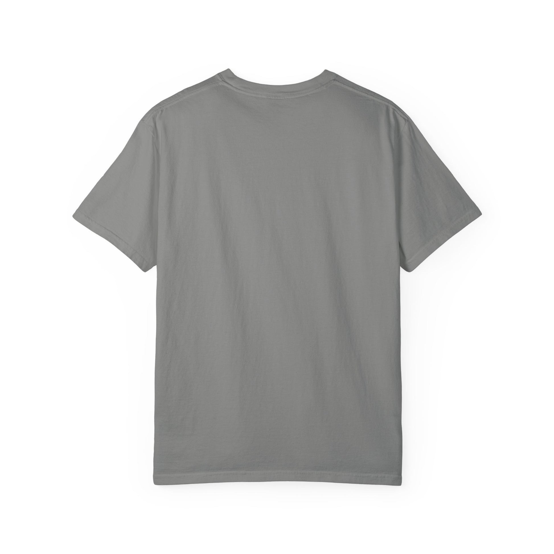 Back view of an Astronaut Shirt, Boho Astronaut Shirt, Vintage Boho Womens Space Shirt in gray color.