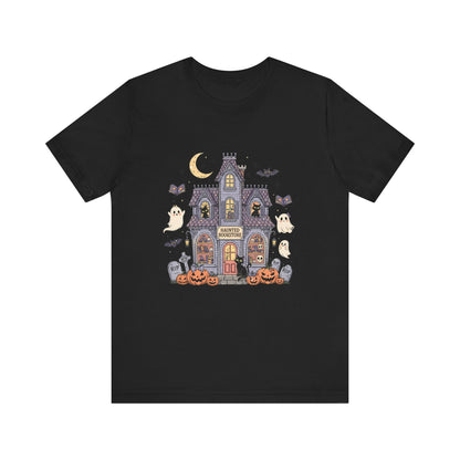 Funny Ghost Haunted House Shirt, Cute Ghost Shirt, Funny Ghost Shirt - PopCultureByDesign36