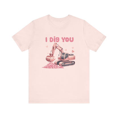 I Dig You Shirt, Valentines Day Shirt, Kid Valentines Shirt, Funny Valentines Day Shirt - PopCultureByDesign36