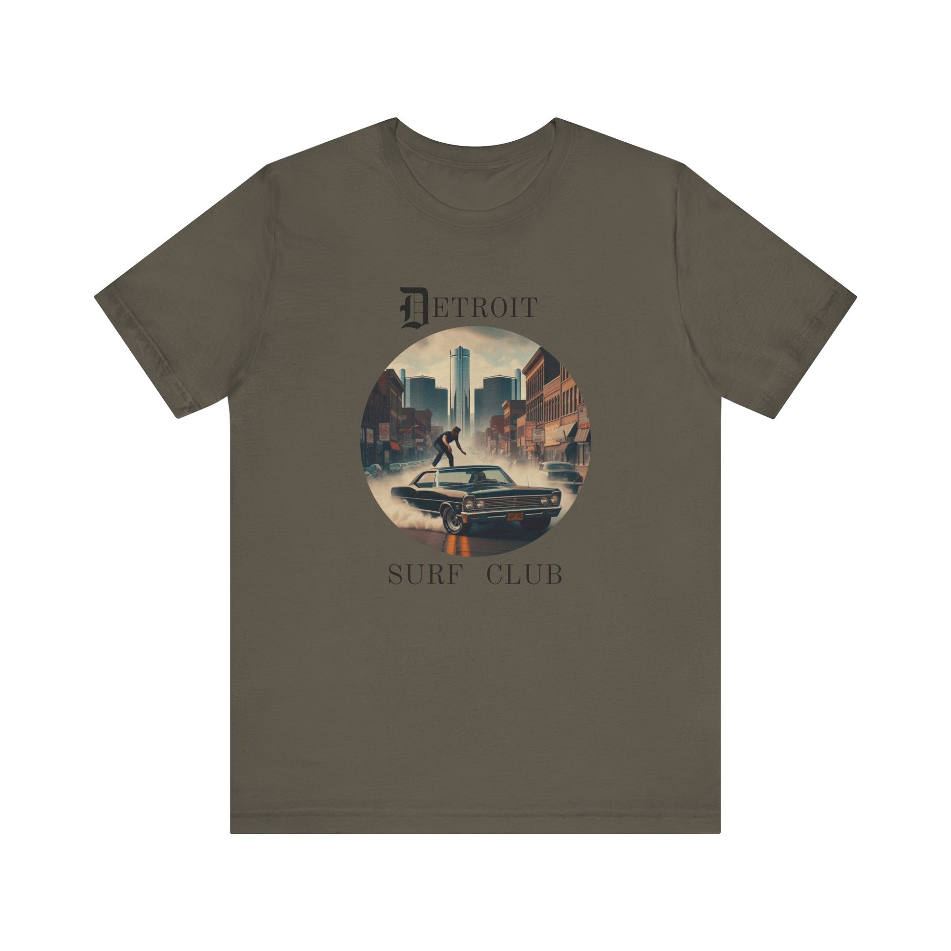 Detroit Surf Club, Detroit T-Shirt, Detroit Sports, Detroit Pride - PopCultureByDesign36