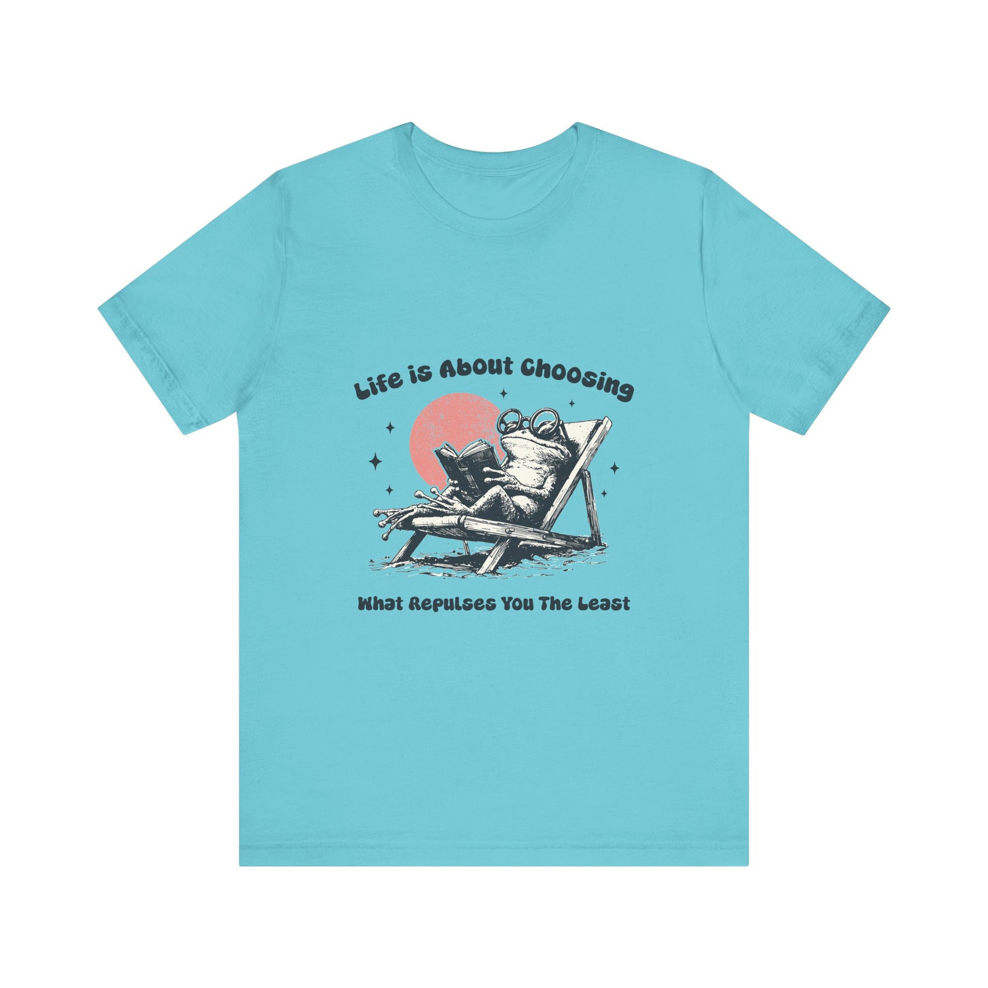 Funny Frog Reading Shirt, Sarcastic Frog Shirt, Frog with Glasses Shirt - PopCultureByDesign36