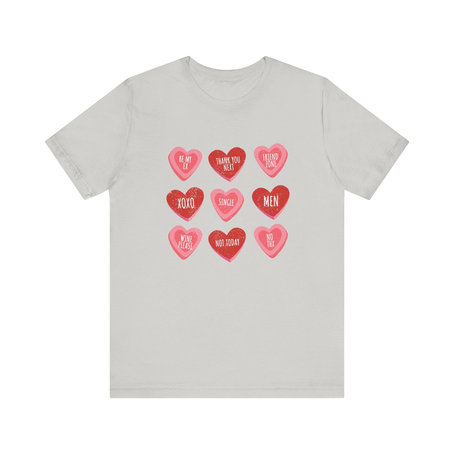 Candy Heart Shirt, Valentine's Day Gift, Conversation Hearts Shirt - PopCultureByDesign36