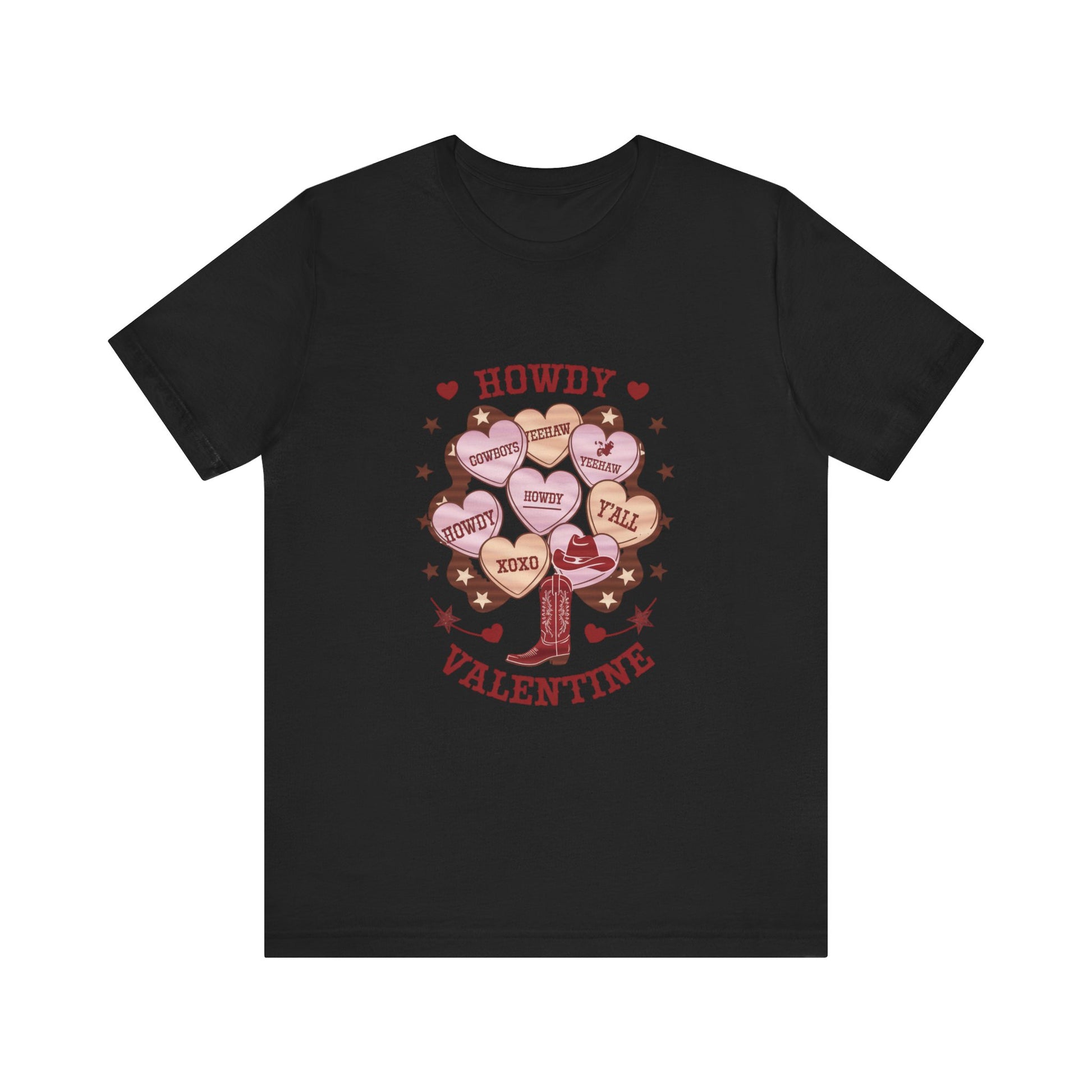 Candy Heart Shirt, Valentine's Day Gift, Country Conversation Hearts Shirt - PopCultureByDesign36