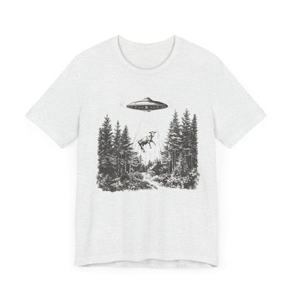 Ufo Cow Shirt, Retro T-Shirt, Vintage Cow Ufo TShirt, Ufo Graphic Tee - PopCultureByDesign36