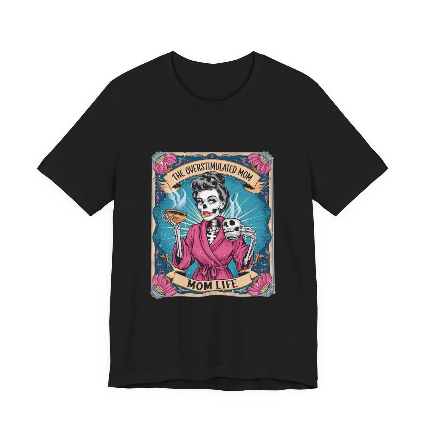 Overstimulate Mom T-shirts, Funny Mom Shirt, Moms Club Tee, Anxiety Moms - PopCultureByDesign36