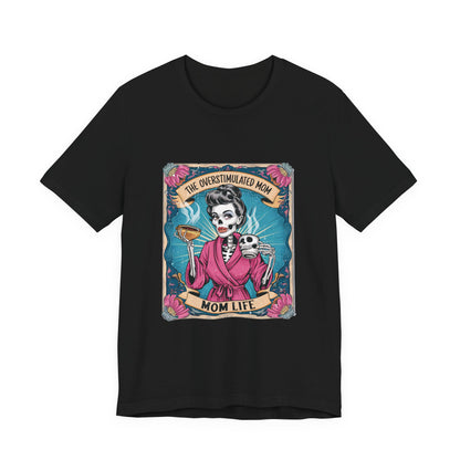 Overstimulate Mom T-shirts, Funny Mom Shirt, Moms Club Tee, Anxiety Moms - PopCultureByDesign36