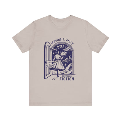 Leaving Reality, A Well Read Woman Shirt, Reading Shirt, Librarian Shirt - PopCultureByDesign36